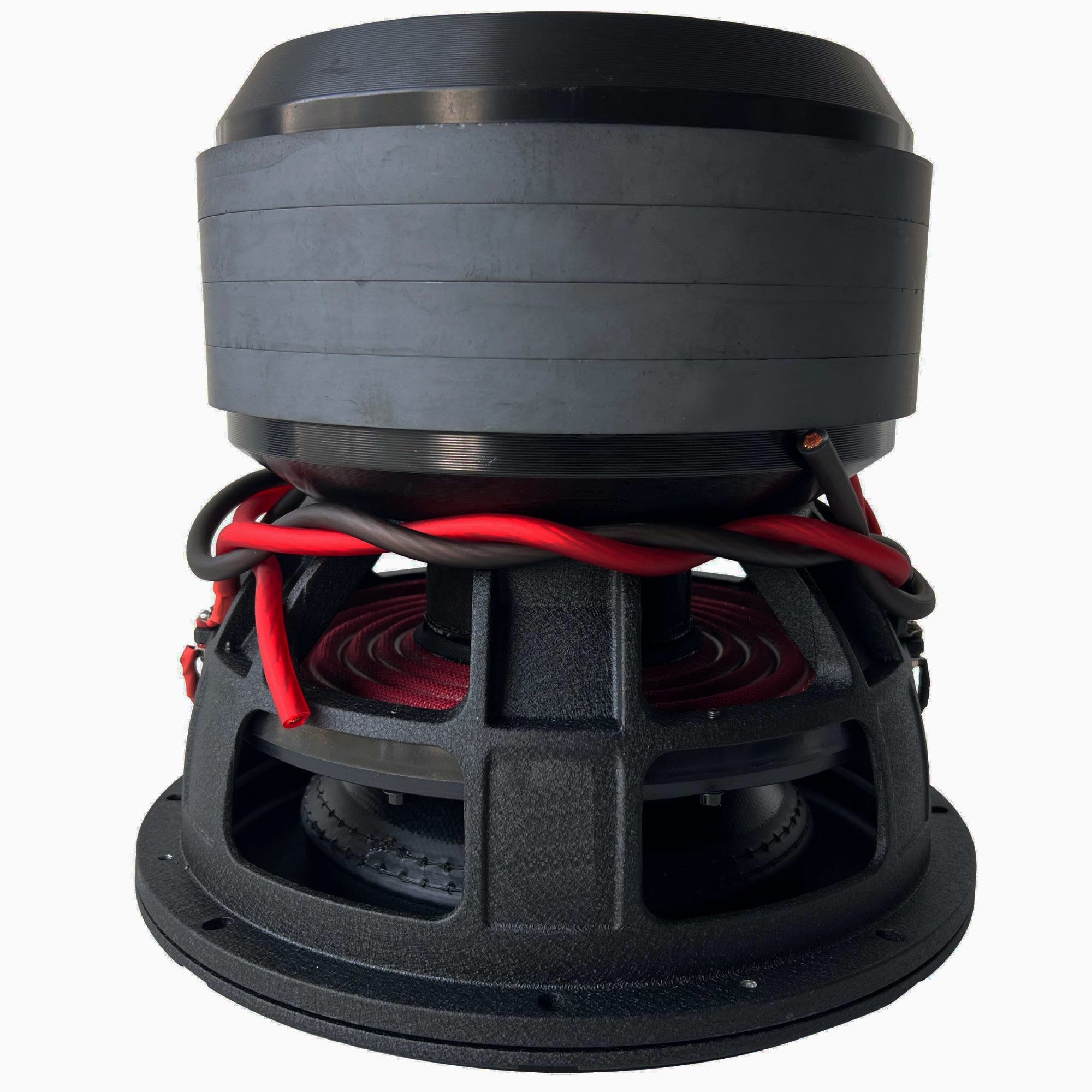 BOA122R - 12" 8,000 Watts RMS Dual 2 Ohm Mega Subwoofer - Caution* 112 Pounds. Special Handling Required