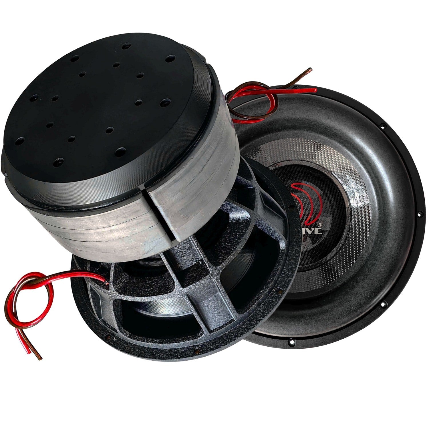 BOA152R - 15" 8,000 Watts RMS Dual 2 Ohm Mega Subwoofer - Caution* Product is 132 Lbs. and Requires Special Handling (Copy)