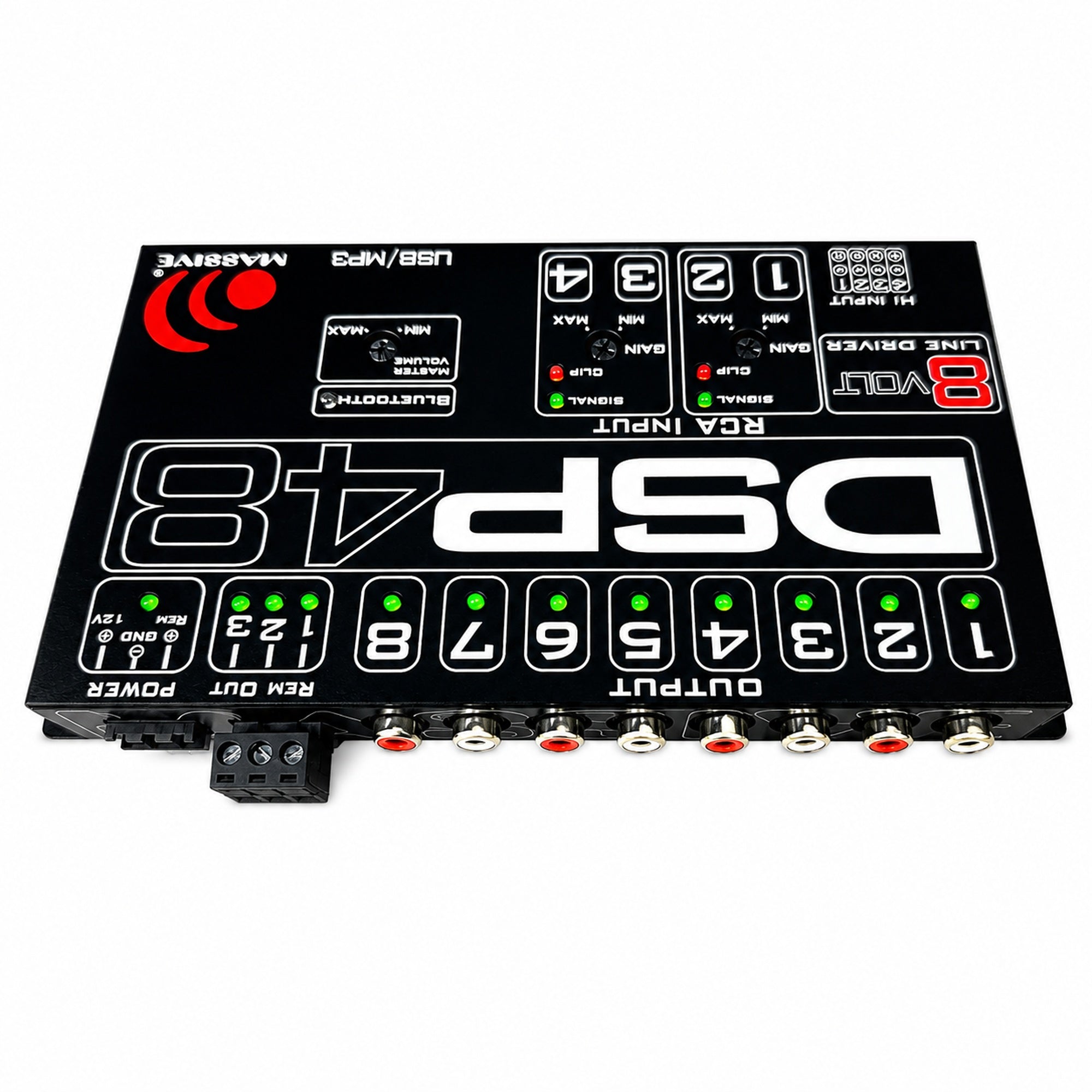 DSP48 - Digital Signal Processor Built-In 4 Channel Amplifier
