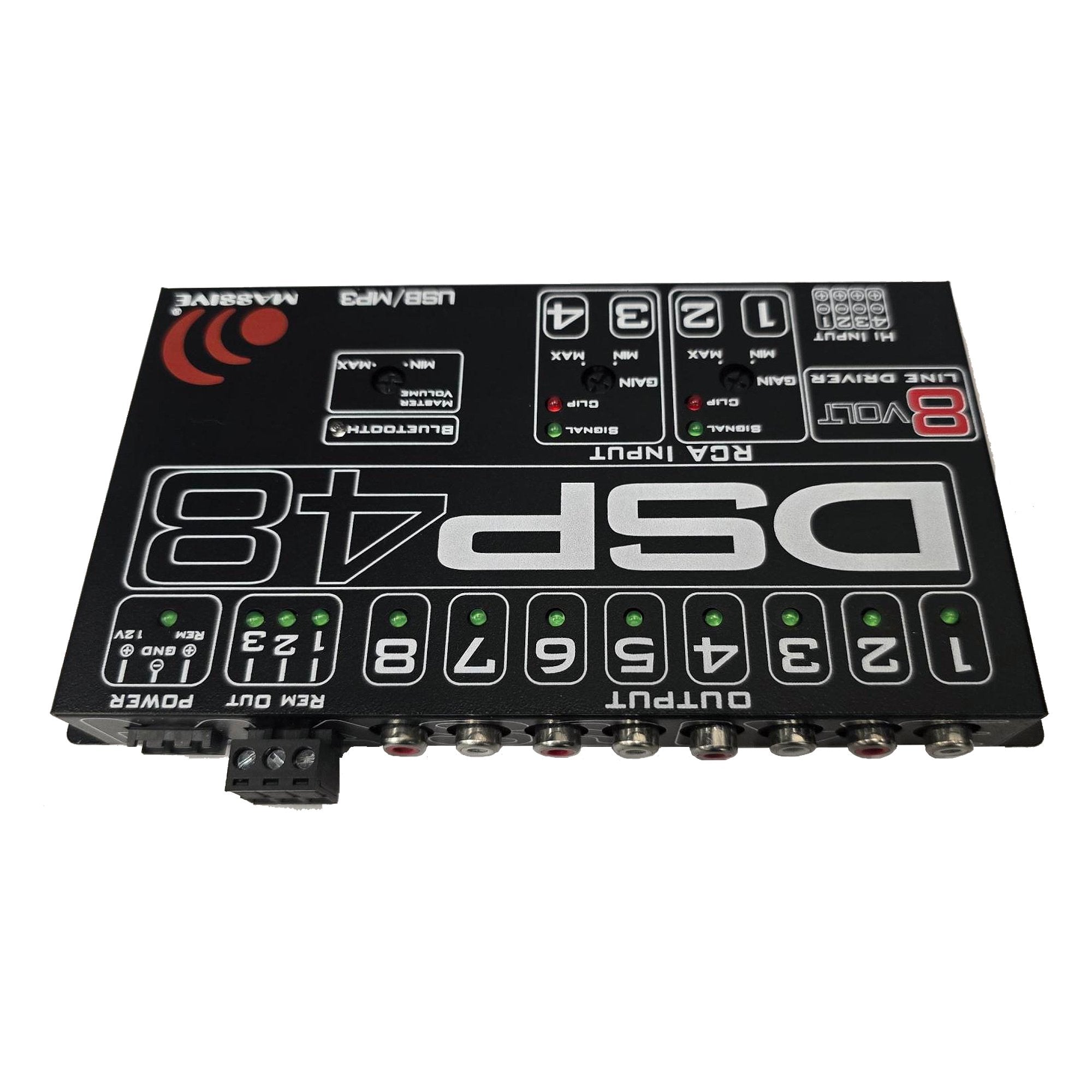 DSP48 - Digital Signal Processor Built-In 4 Channel Amplifier