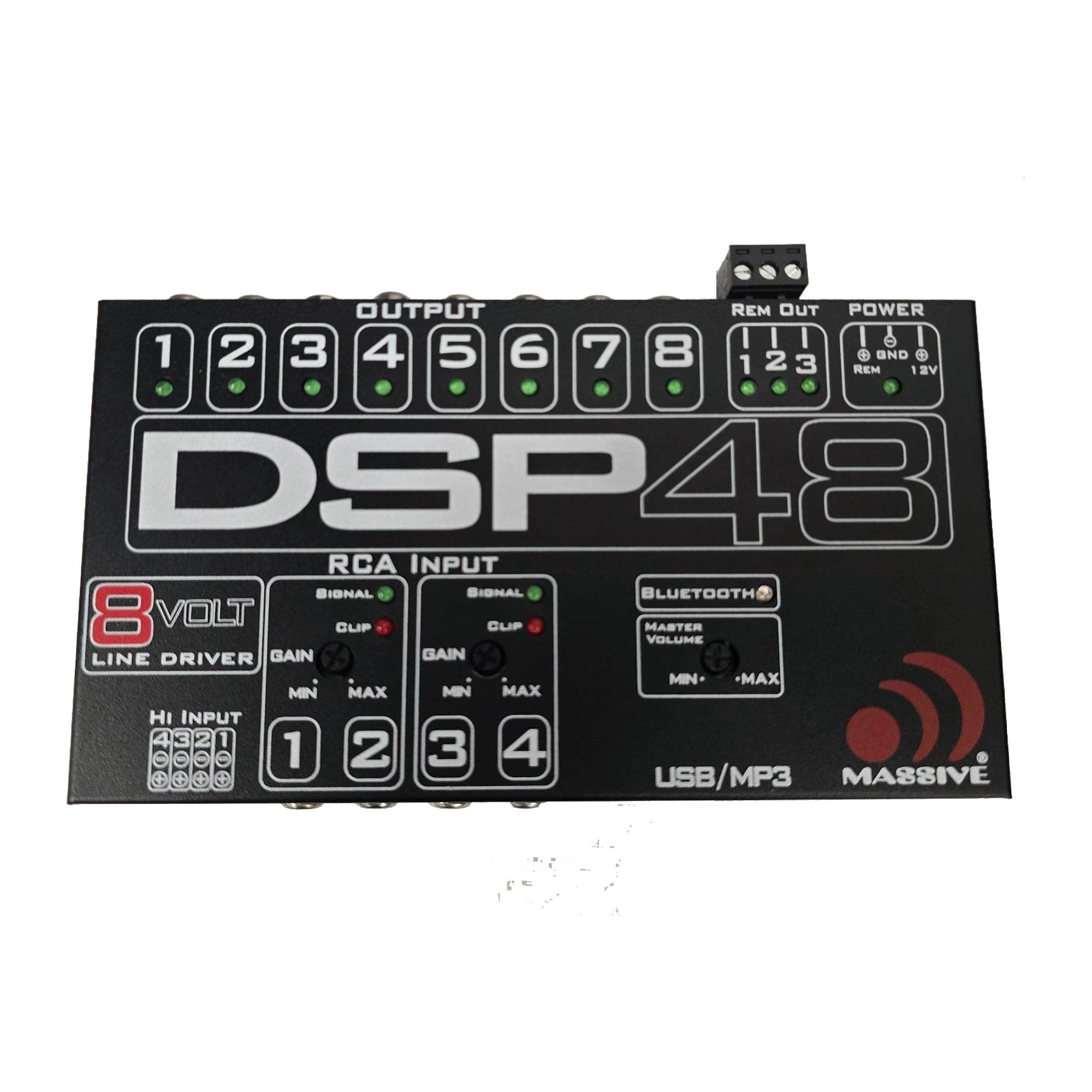 DSP48 - Digital Signal Processor Built-In 4 Channel Amplifier