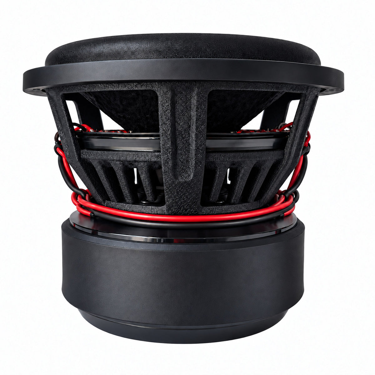H122XR - 12" 3000 Watts RMS Dual 2 Ohm 4" V.C. Mega 70 Lbs. Subwoofer
