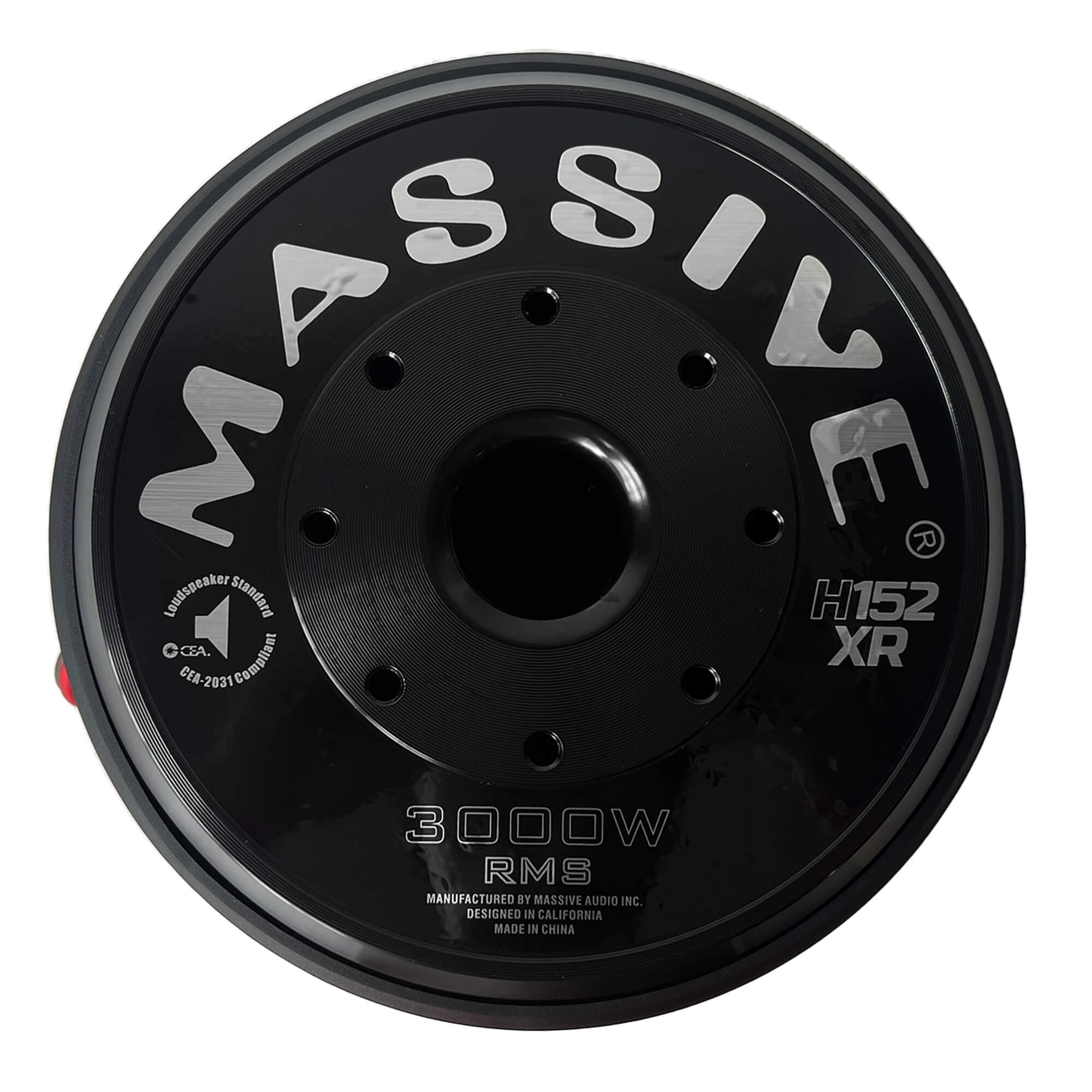 H152XR - 15" 3000 Watts RMS Dual 2 Ohm 4" V.C. Mega Subwoofer