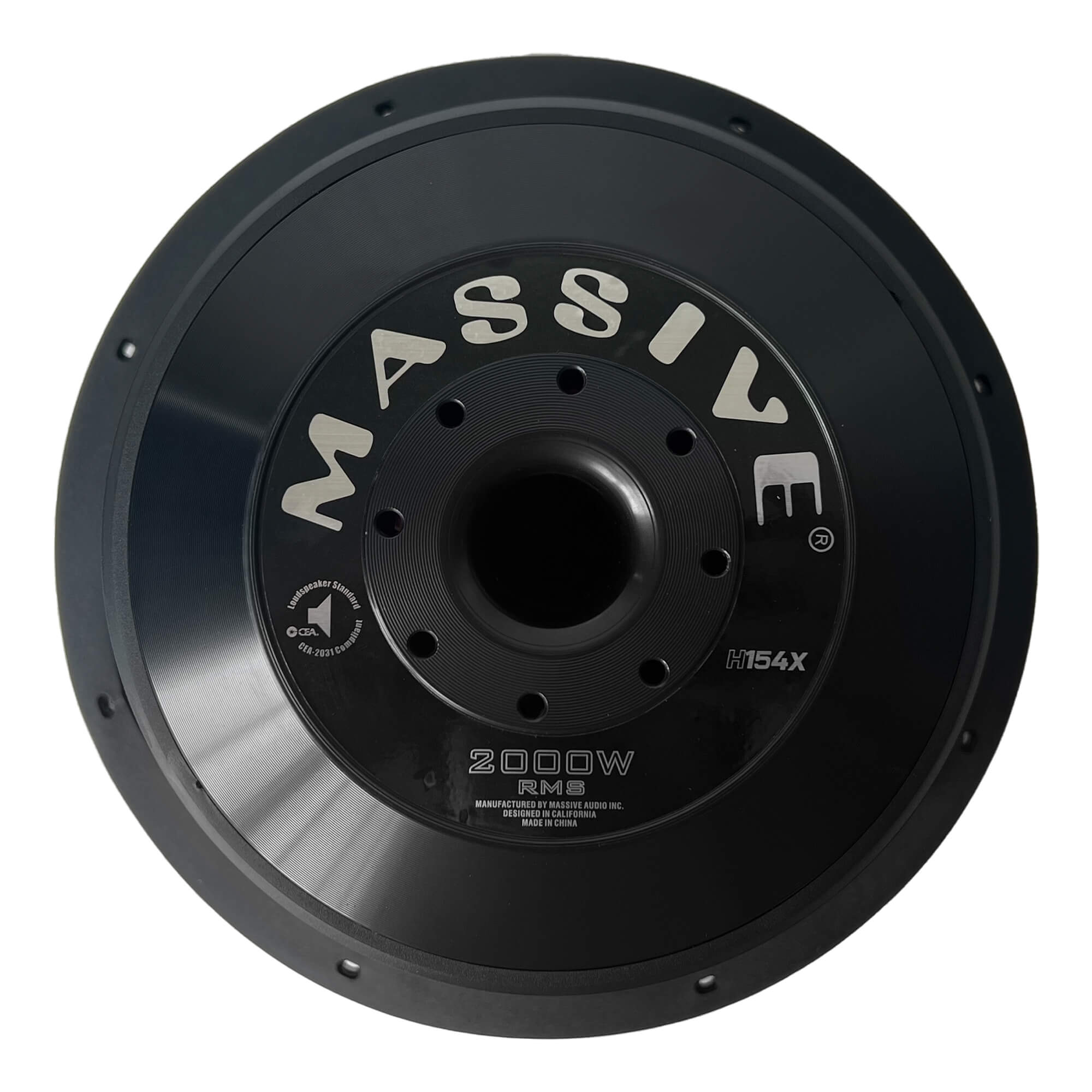 H154X - 15" 2000 Watts RMS Dual 4 Ohm 3" V.C. Mega Subwoofer