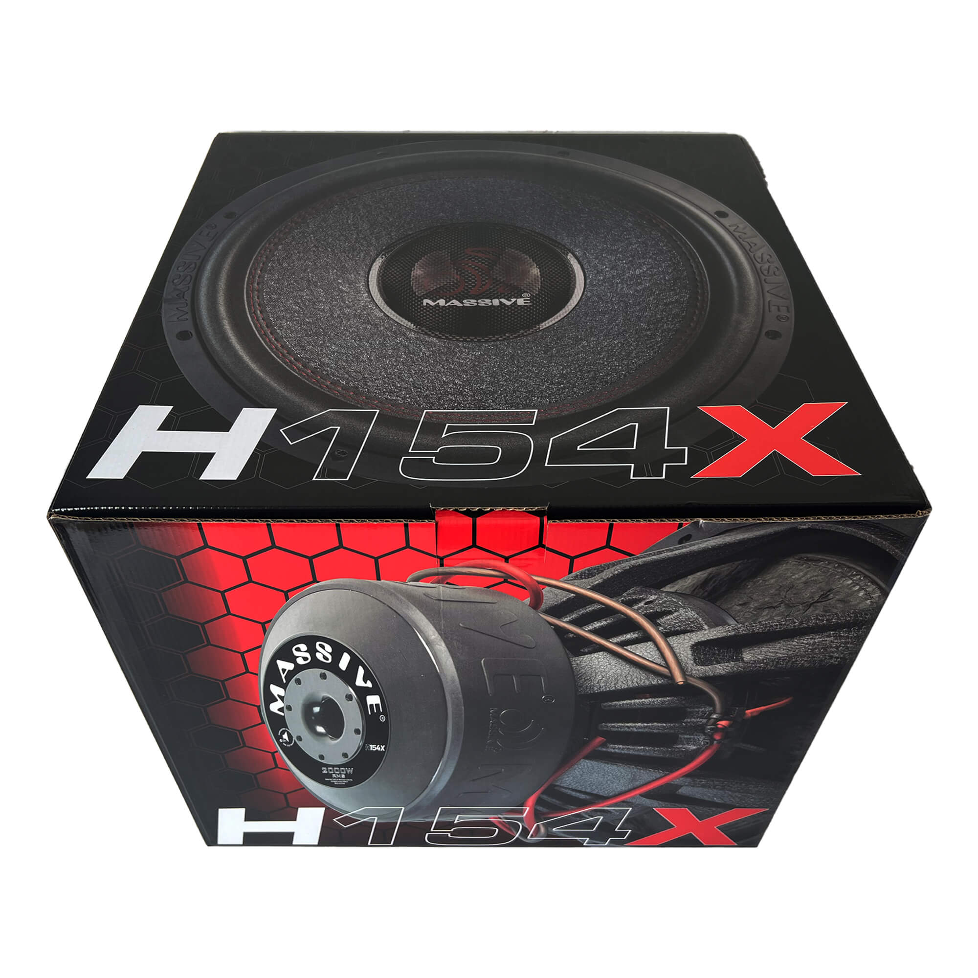 H154X - 15" 2000 Watts RMS Dual 4 Ohm 3" V.C. Mega Subwoofer