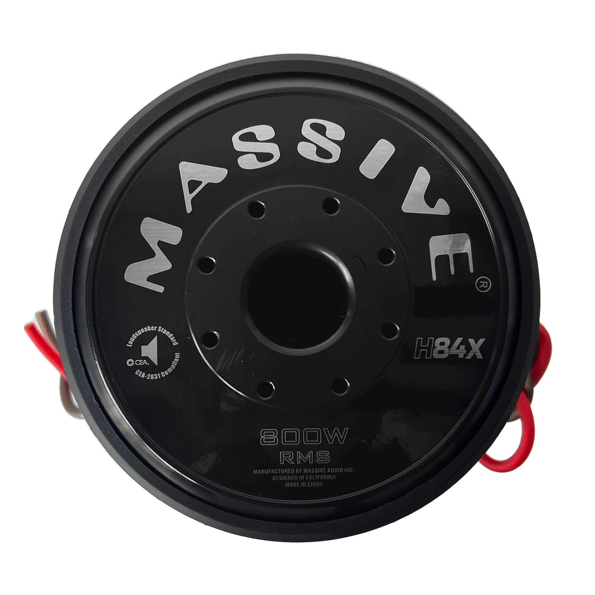 H84X - 8" 800 Watts RMS Dual 4 Ohm 2.5" V.C. Subwoofer