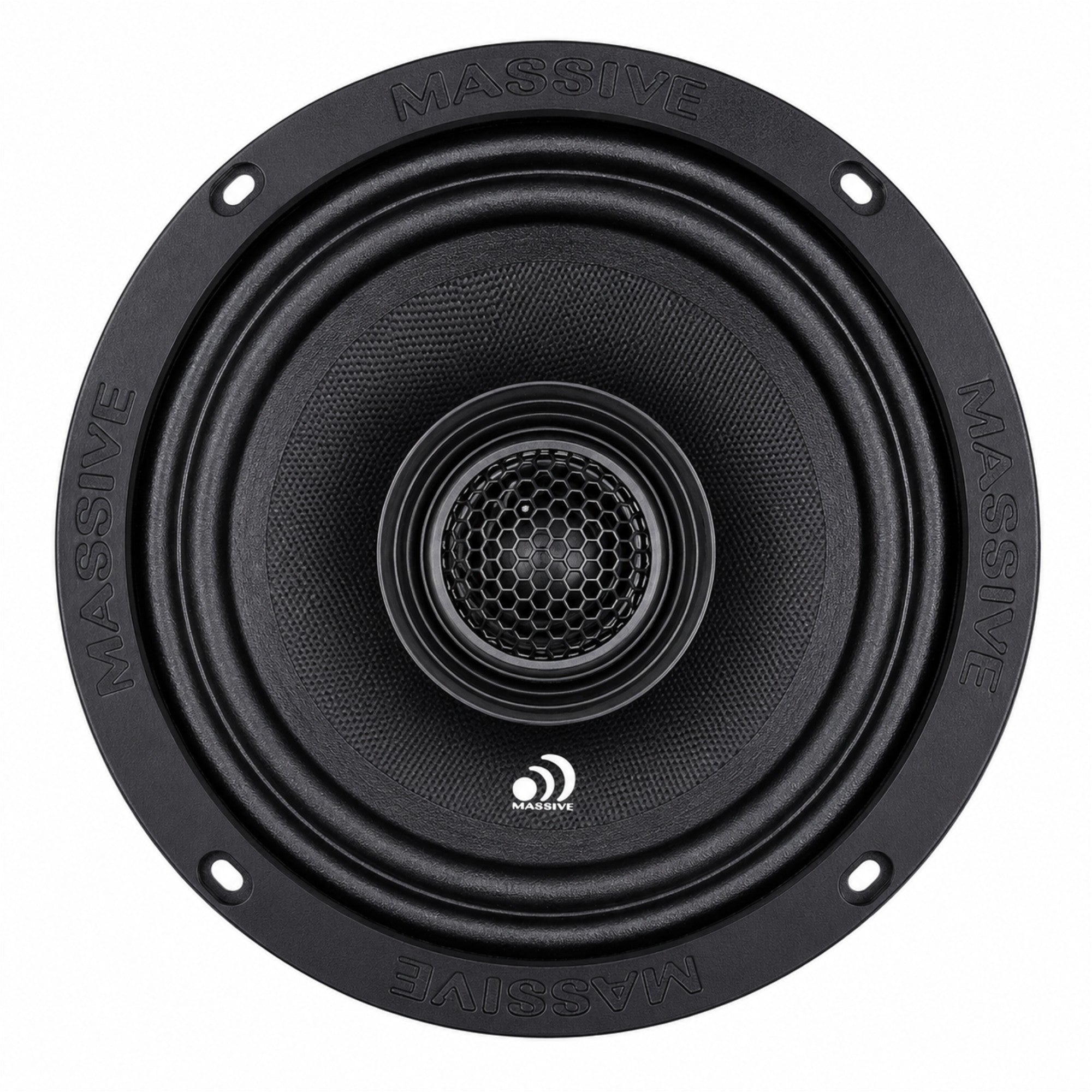 HNX6 | 6.5" 4 Ohm Mid-Range Pro Audio Coaxial Water Repellent Speaker - 120 Watts RMS (Pair)