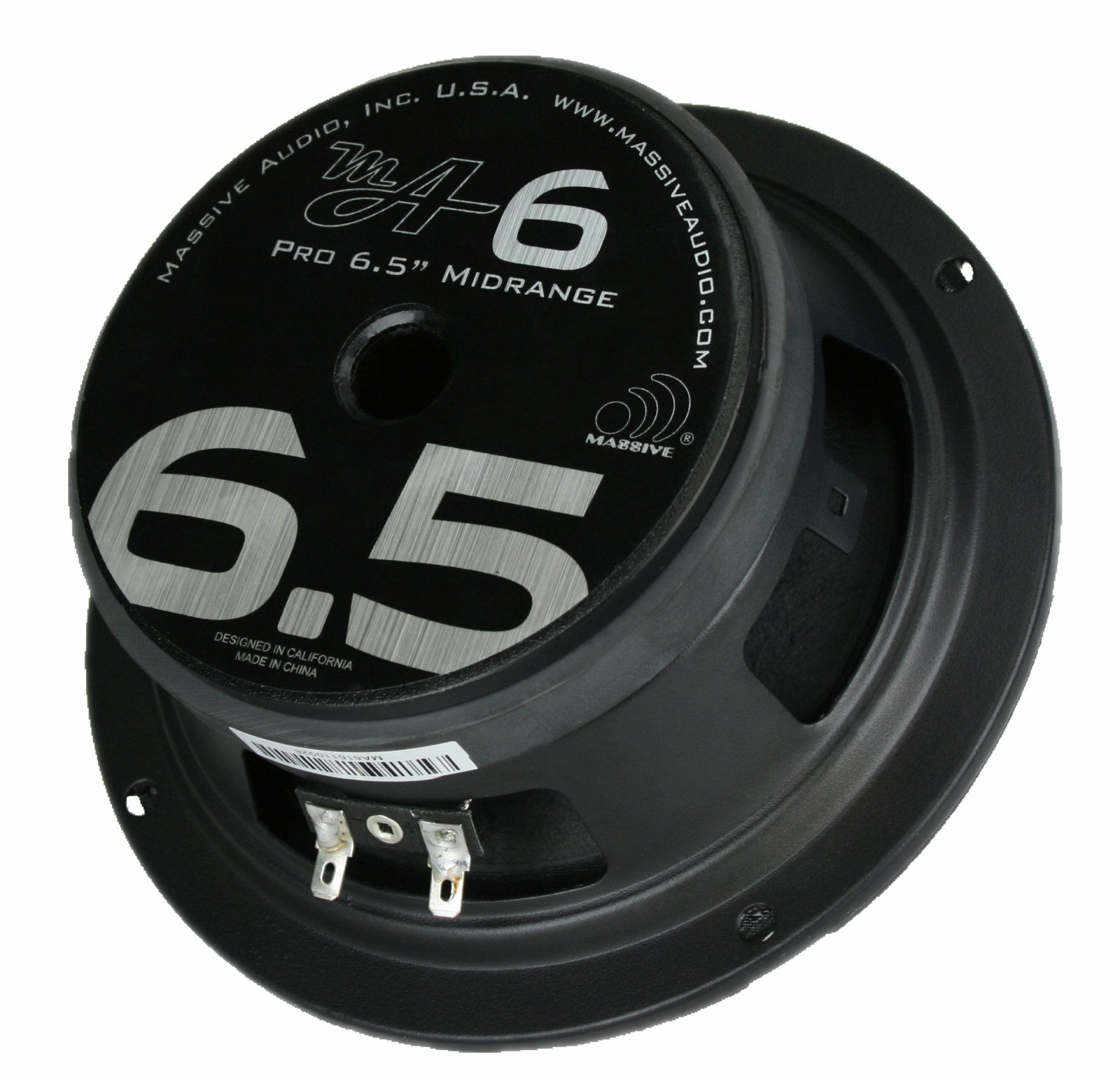 MA6 - 6.5" 140 Watt 8 Ohm Mid-Range Speaker (Lower SQ Frequencies)