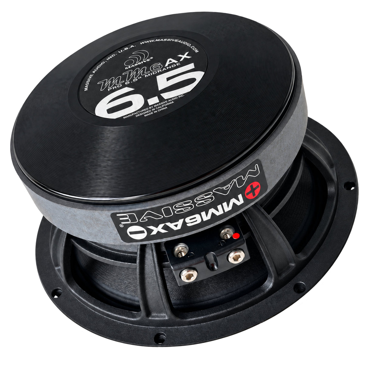 MM6AX - 6.5" 200 Watt 4 Ohm Mid-Range / Mid-Bass Speaker