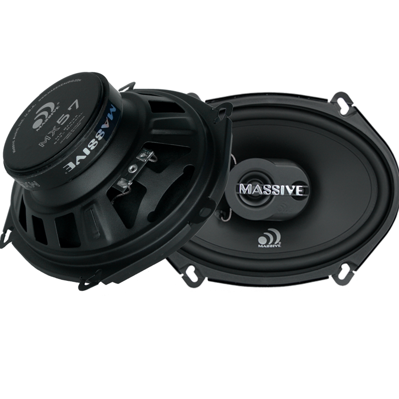 MX57V2 - 5"x7" / 6"x8" 2-Way 50 Watts RMS Coaxial Speakers