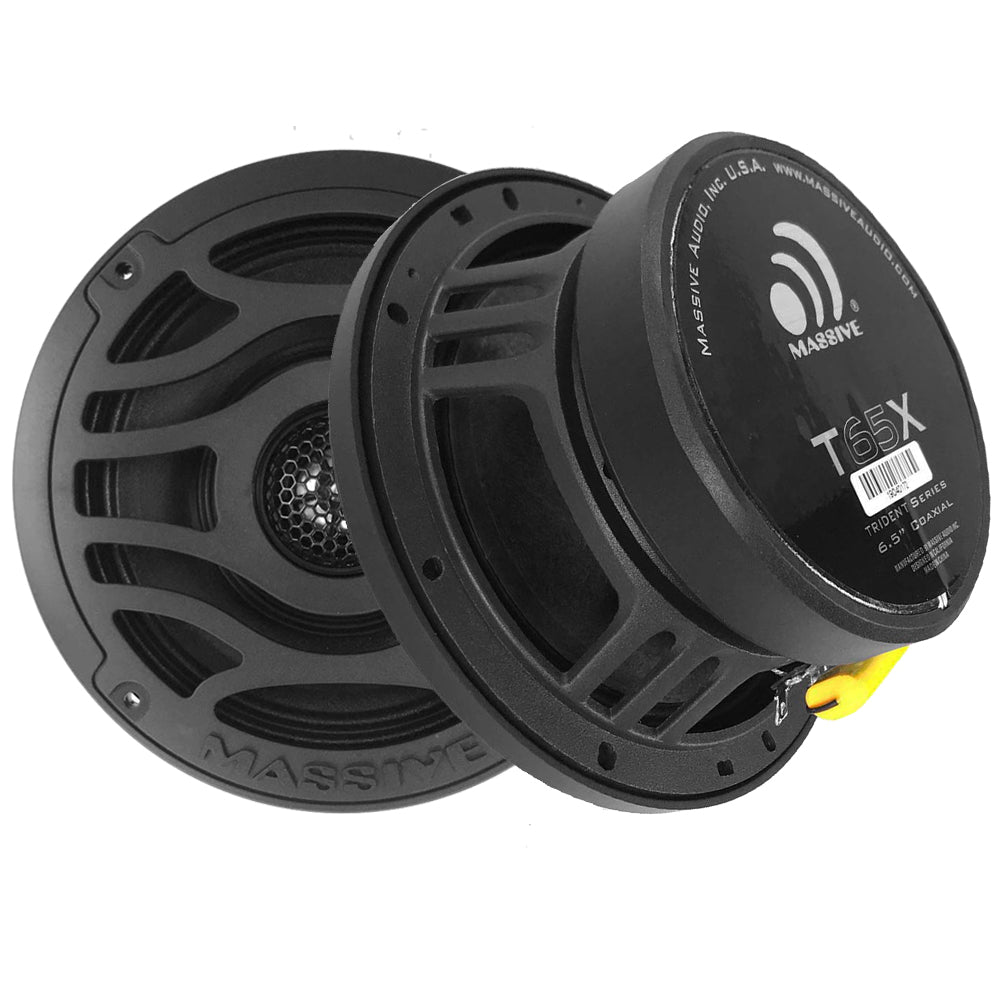 T65X - 6.5" 120 Watts Marine Coaxial Speakers (PAIR)