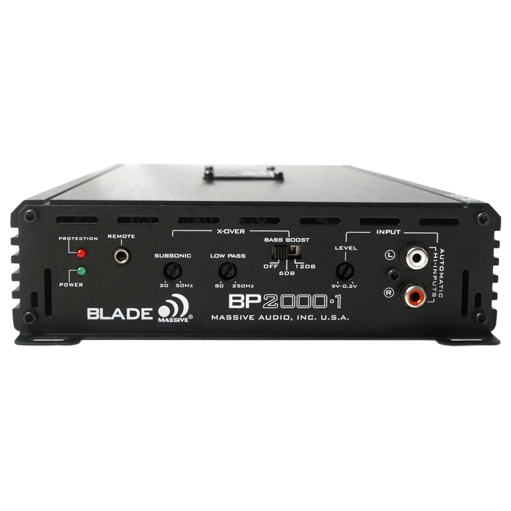 BP2000.1 V2 - 1000 WATTS RMS X 1 @ 1 OHM DIGITAL MONO AMPLIFIER