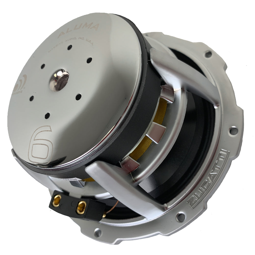 ALUMA 6 - 6.5" 300 Watts RMS 2 Ohm Component Kit Speakers
