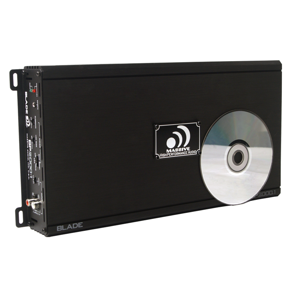 BP2000.1 - 1000 Watts RMS x 1 @ 1 Ohm Digital Mono Amplifier