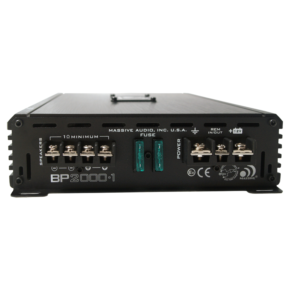 BP2000.1 - 1000 Watts RMS x 1 @ 1 Ohm Digital Mono Amplifier