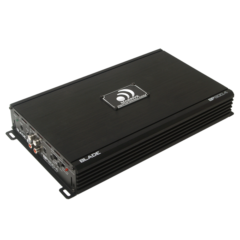 BP800.4V2 - Massive Audio Amplifier - 60 Watts RMS 4 Channel Amplifier