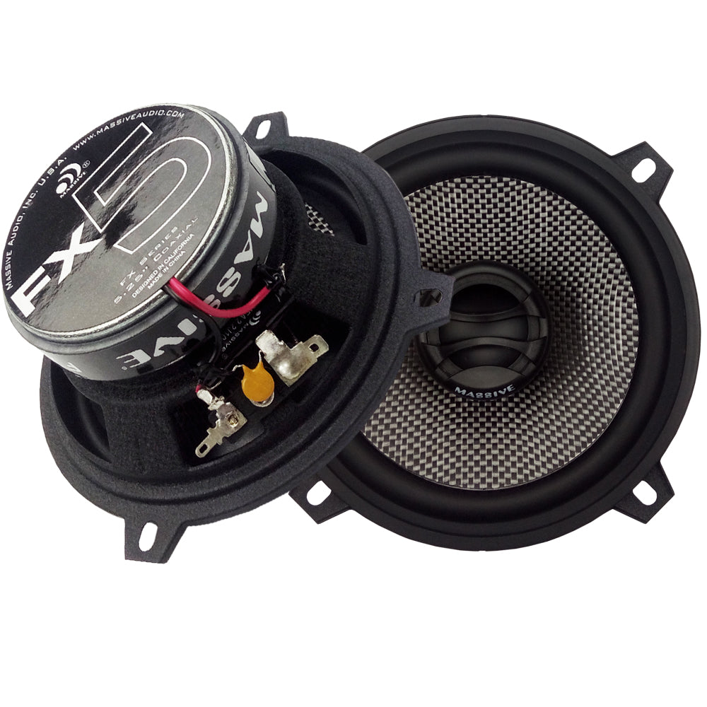 FX5 2-Way 60 Watts RMS Coaxial Speakers