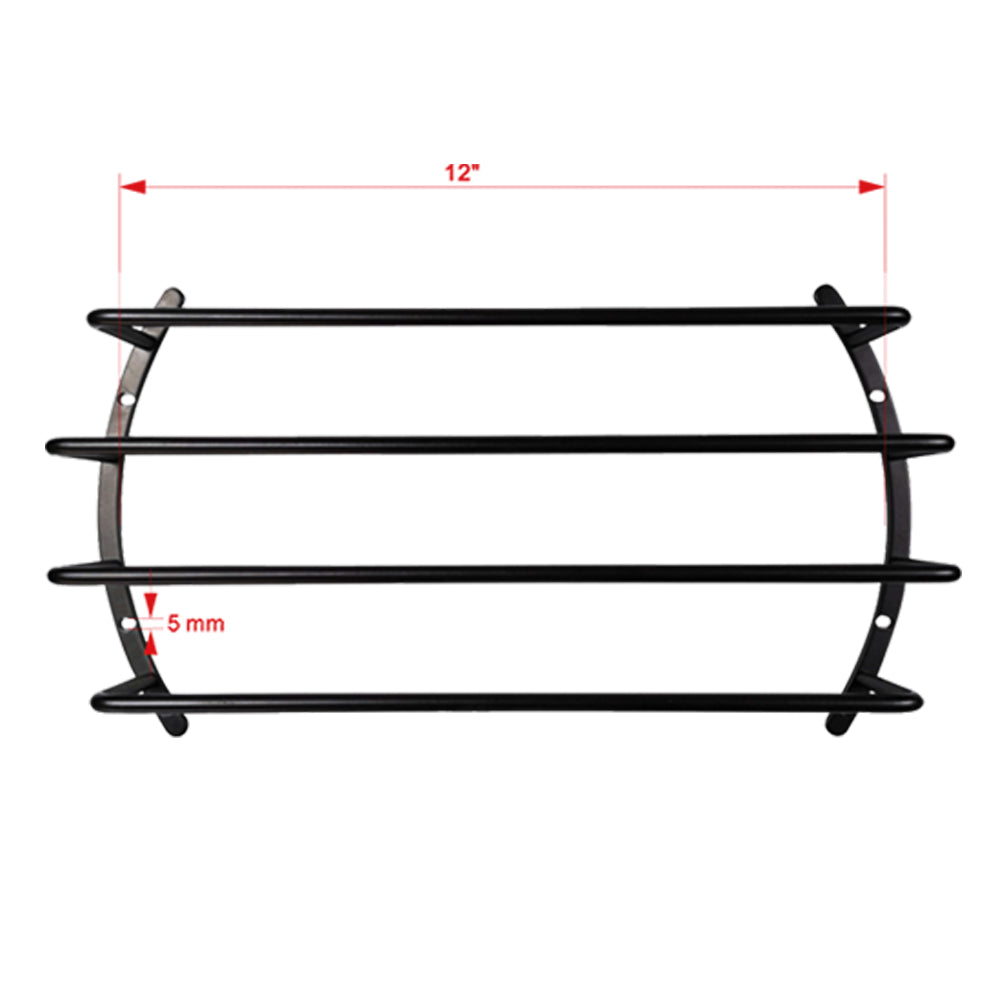 GRILL12 - 12" Deep Anodized Steel Protective Subwoofer Grill