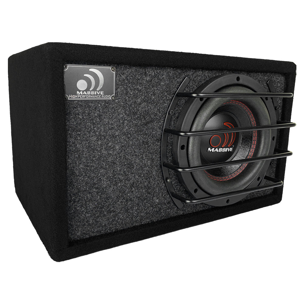 BG6 - 6.5" Pre-Loaded 250 Watt RMS 2-Ohm Subwoofer in Ported Enclosure