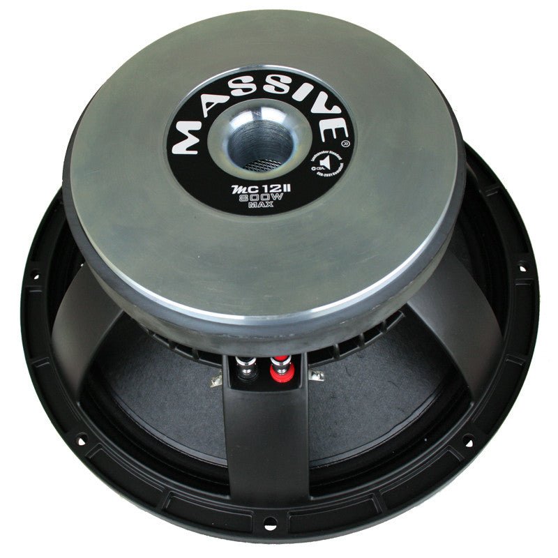 12 Inch 8 Ohm Subwoofer – High Bass Woofer For Home Stereo – Element Brand