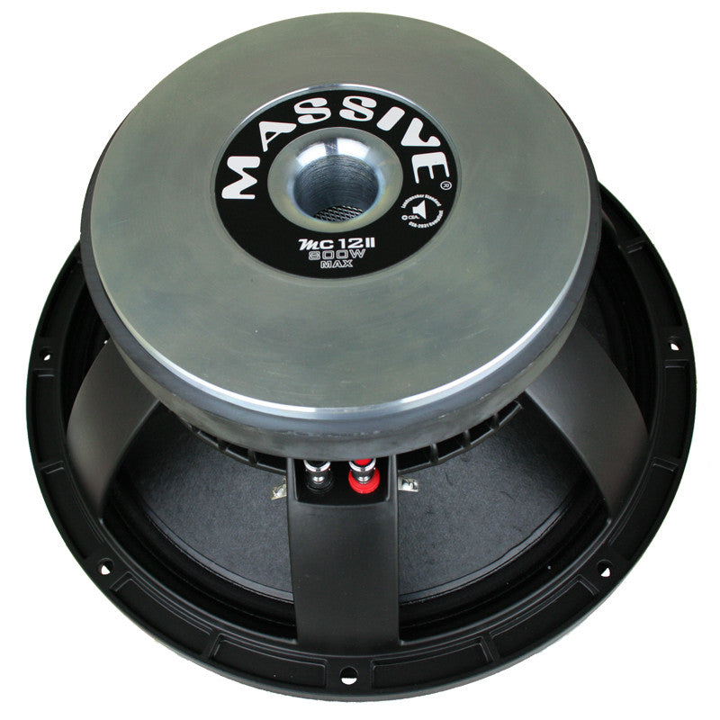 MC12II - 12" 400 Watt 8 Ohm Mid-Range Speaker Cast Basket