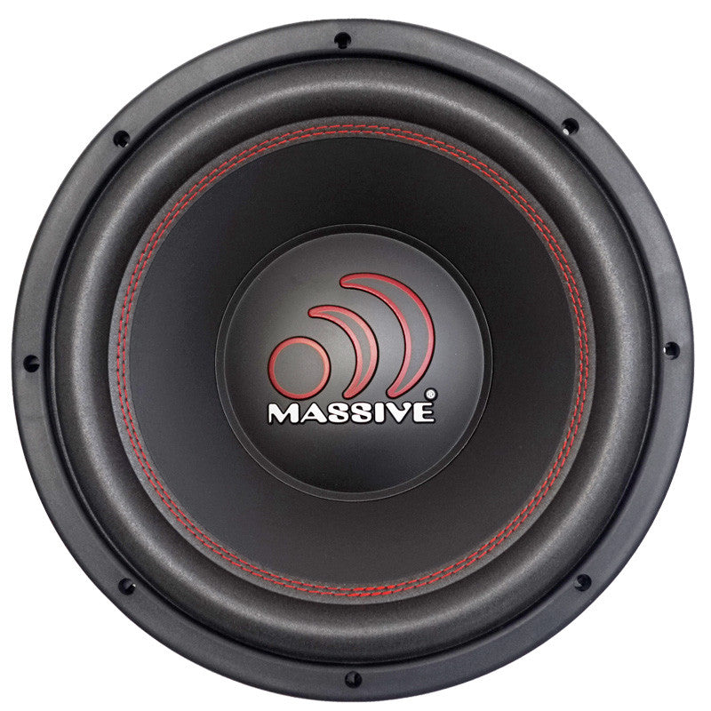 MMA124- 12" 500 Watts RMS Dual 4 Ohm Subwoofer
