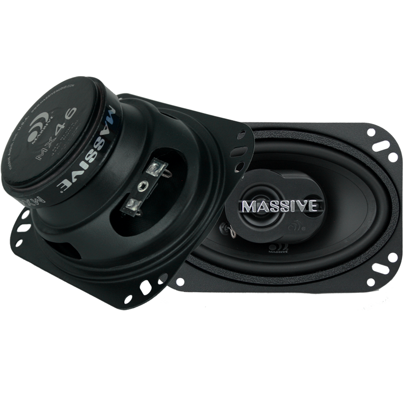 MX46 - 4"x6" 2-Way 40 Watts RMS Coaxial Speakers