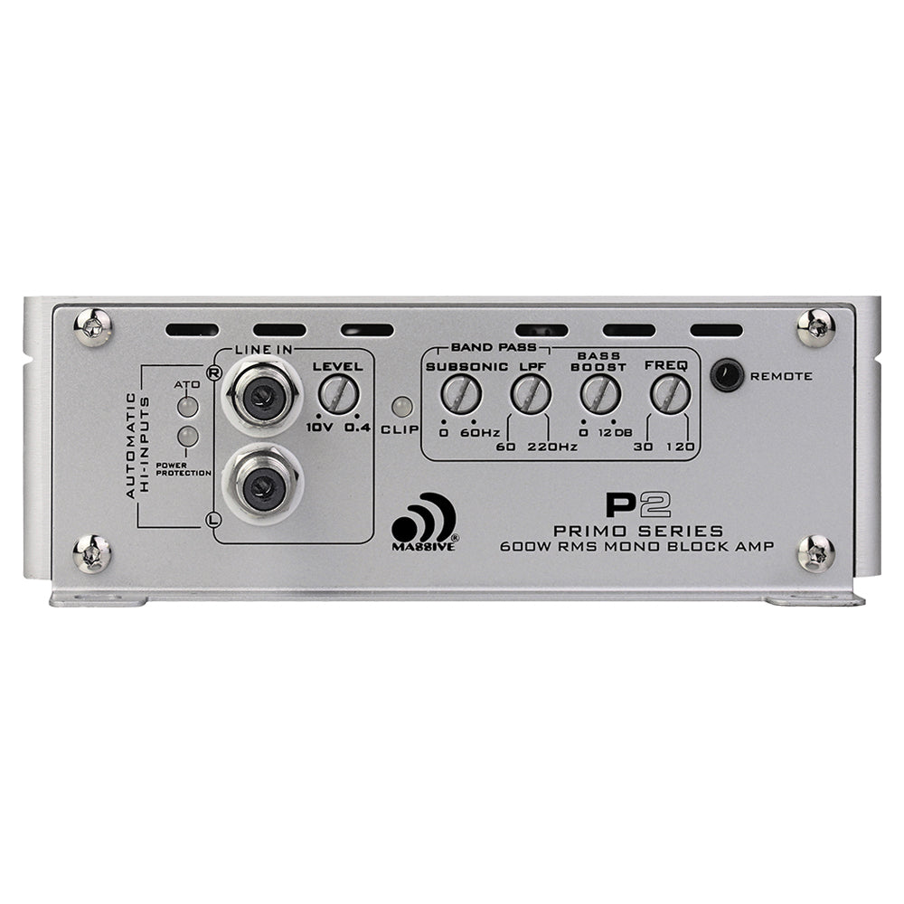 P2 - 600 Watts RMS @ 1 Ohm Mono Block Amplifier