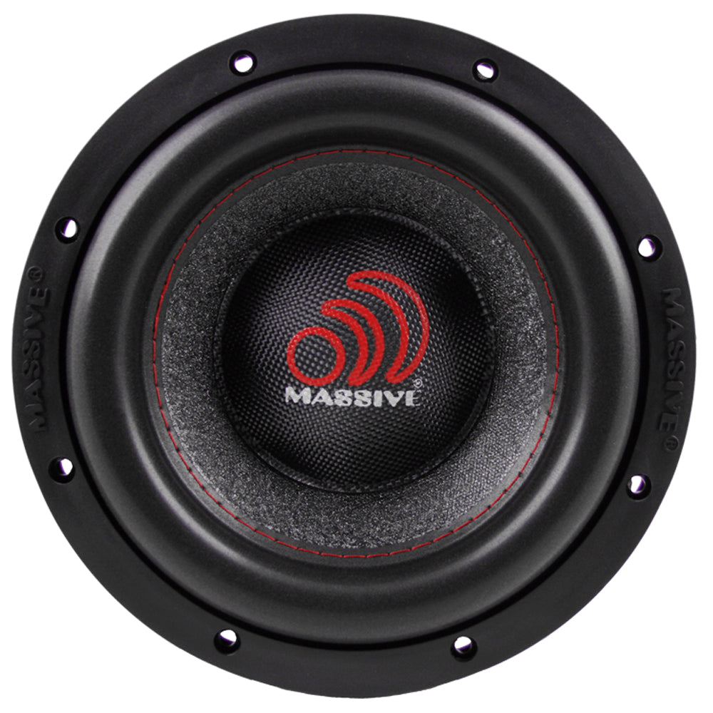 SUMMO84XL - 8" 400 Watts RMS Dual 4 Ohm, 2" V.C. Subwoofer
