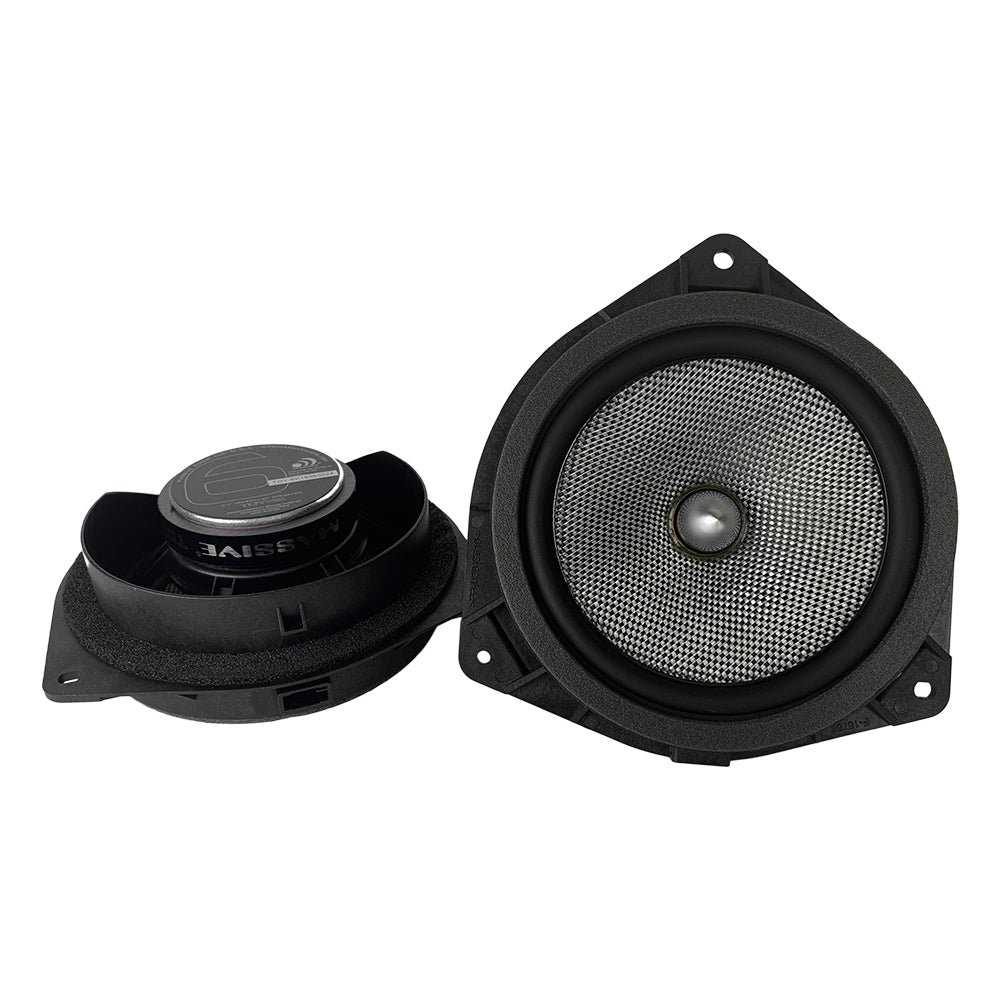 TOY6K - 6.5 Inch, Toyota Drop-in OEM Speaker Upgrade Replacement, 80 Watts RMS - 160 Watts MAX, Component Kit Speakers.