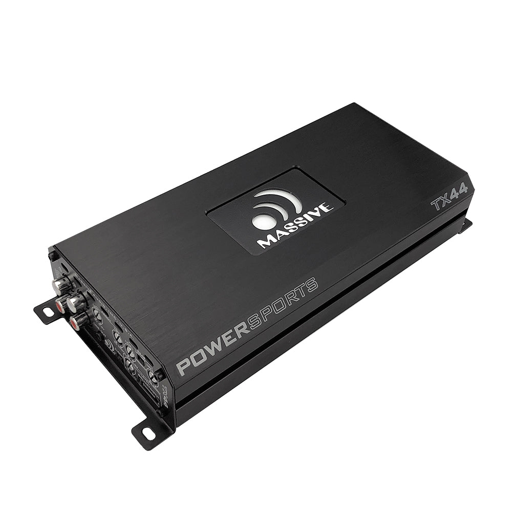 TX44 - 120 Watts x 4 @ 4 Ohm RMS 4 Channel Bluetooth Marine Amplifier