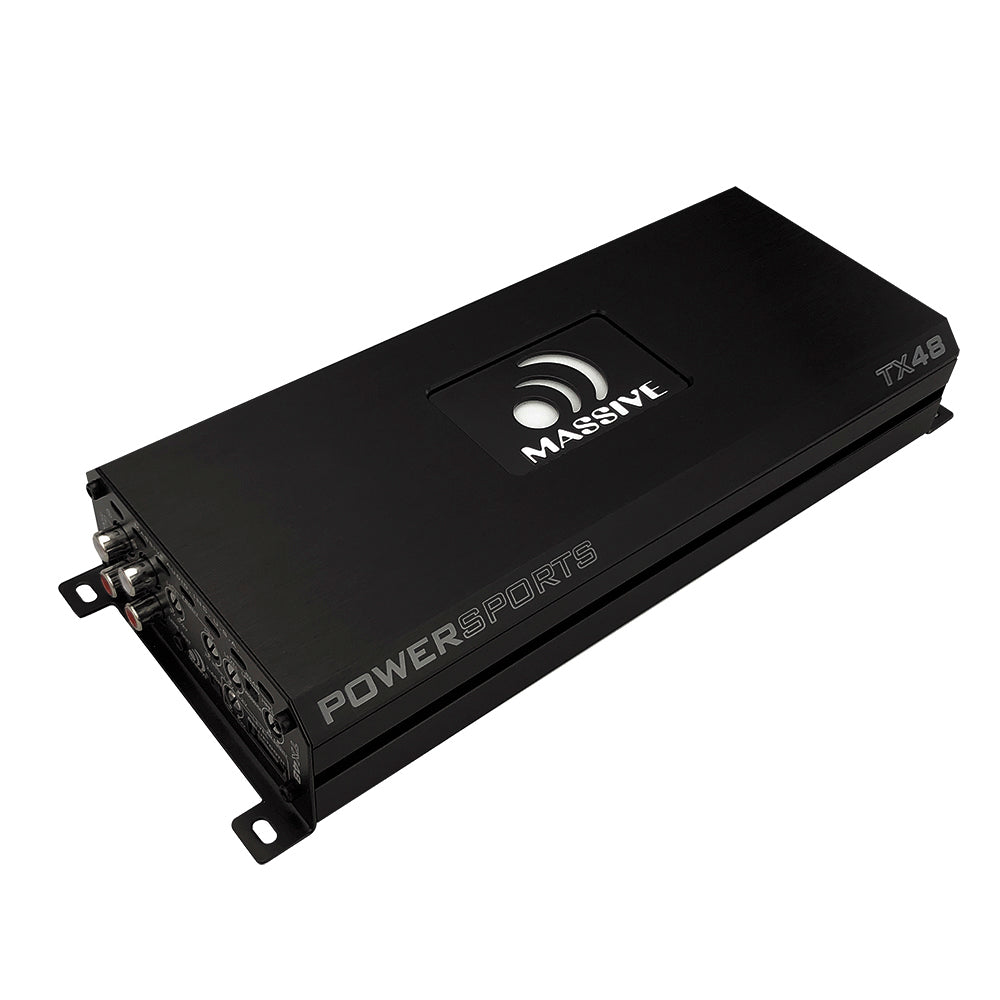 TX48 - 200 Watts x 4 @ 4 Ohm RMS 4 Channel Bluetooth Marine Amplifier