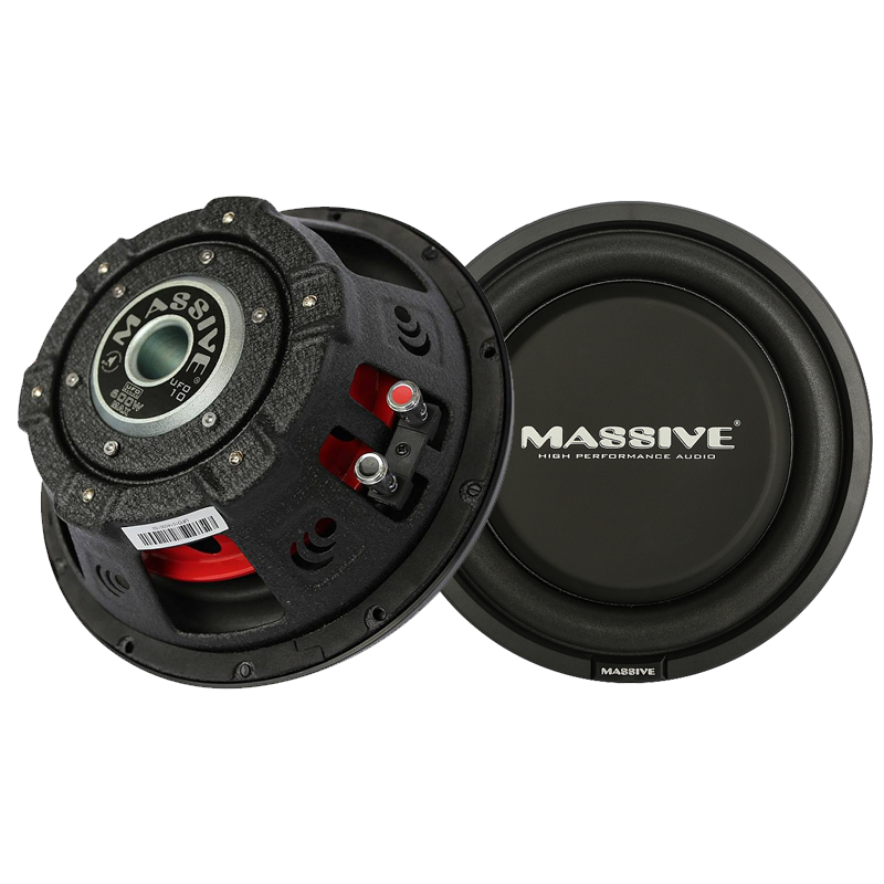 UFO10 - 10" 300 Watts RMS Dual 4 Ohm Slim Subwoofer