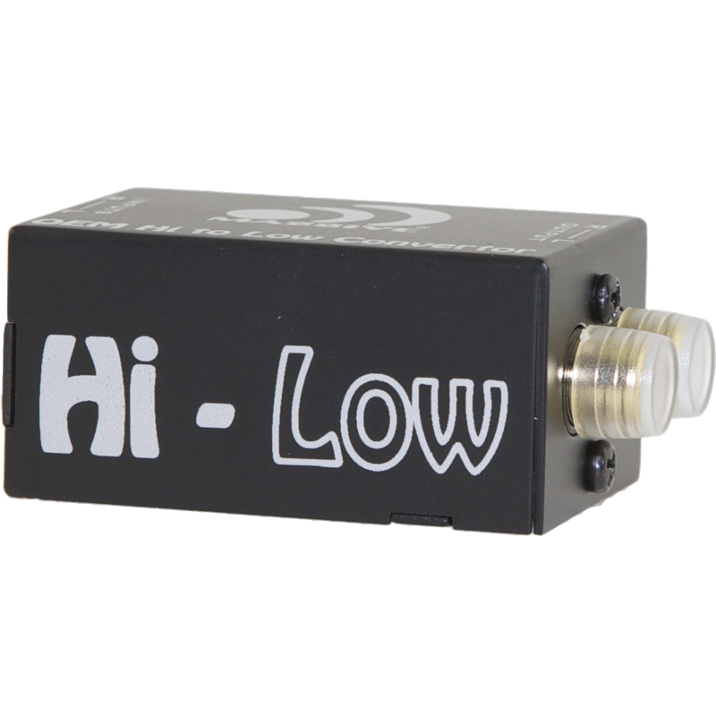 HI-LOW - 2 Channel Hi-Low to RCA Converter
