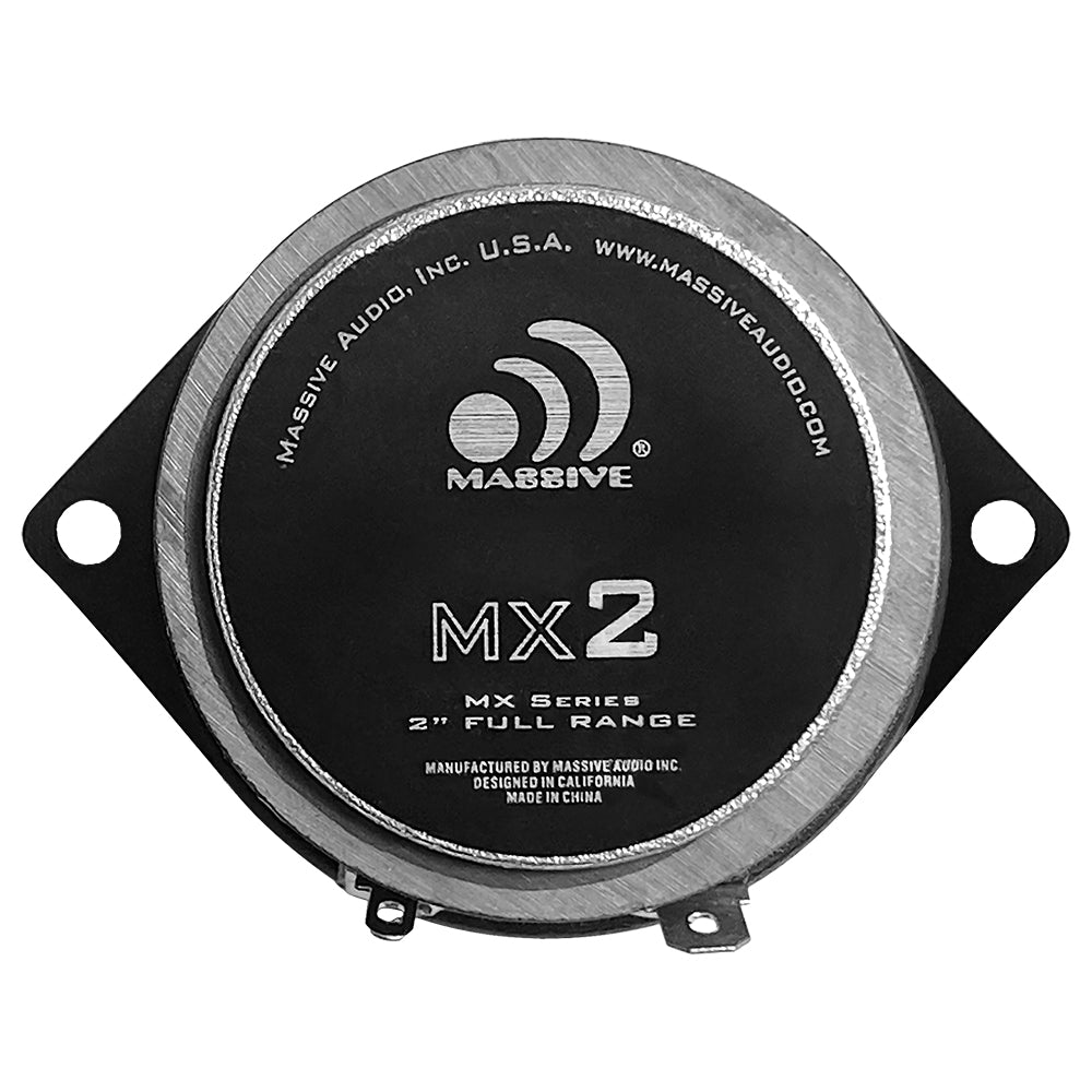 MX2 - 2" 2-Way 20 Watts RMS Full Range Speakers (2.25" Mounting)