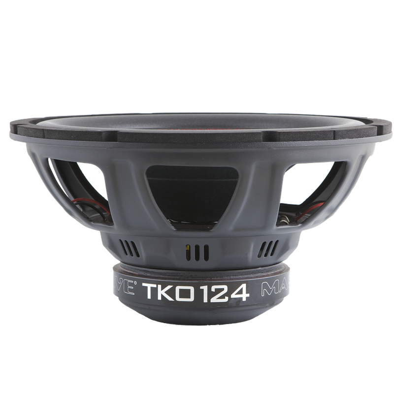 TKO124 - 12" 300 Watts RMS Dual 4 Ohm Subwoofer