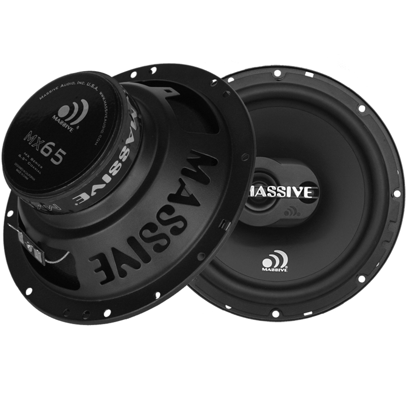 MX65 - 6.5" 2-Way 60 Watts RMS Coaxial Speakers
