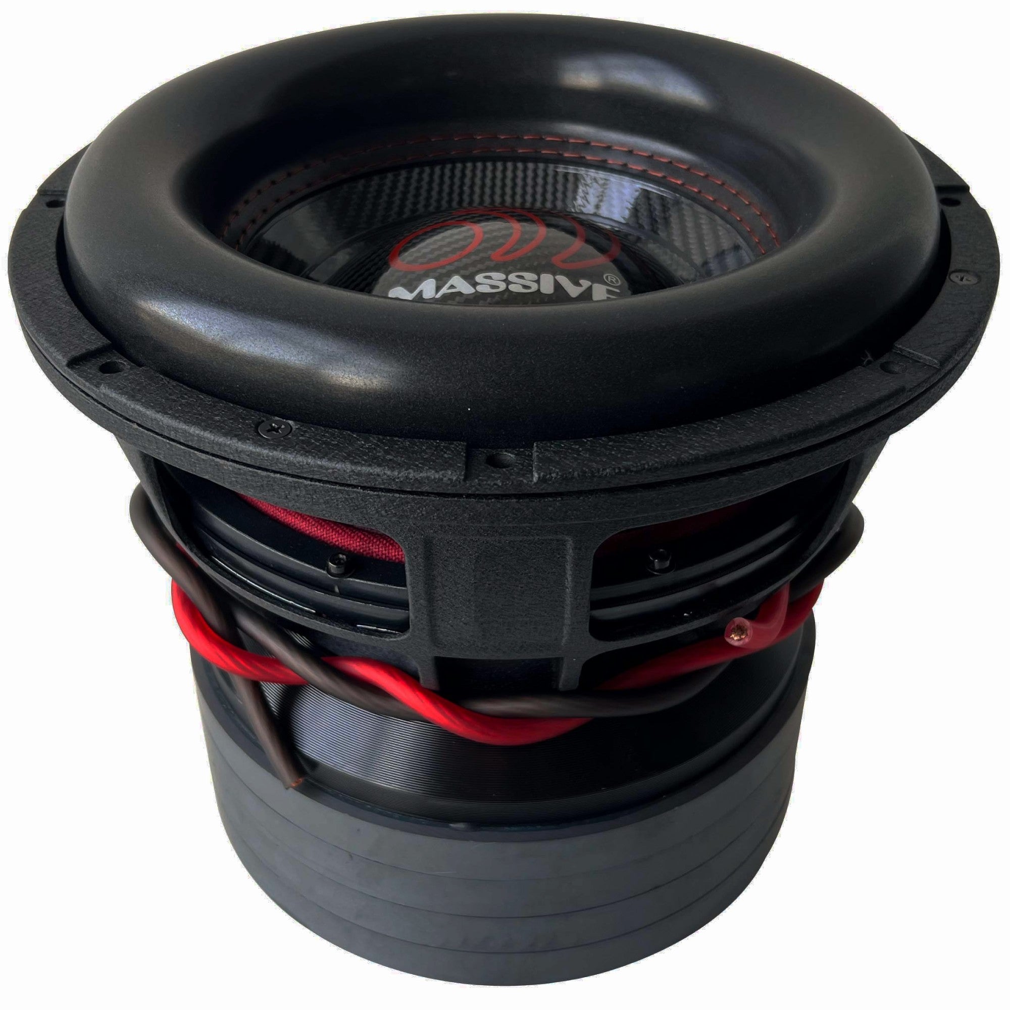 BOA122R - 12" 8,000 Watts RMS Dual 2 Ohm Mega Subwoofer - Caution* 112 Pounds. Special Handling Required