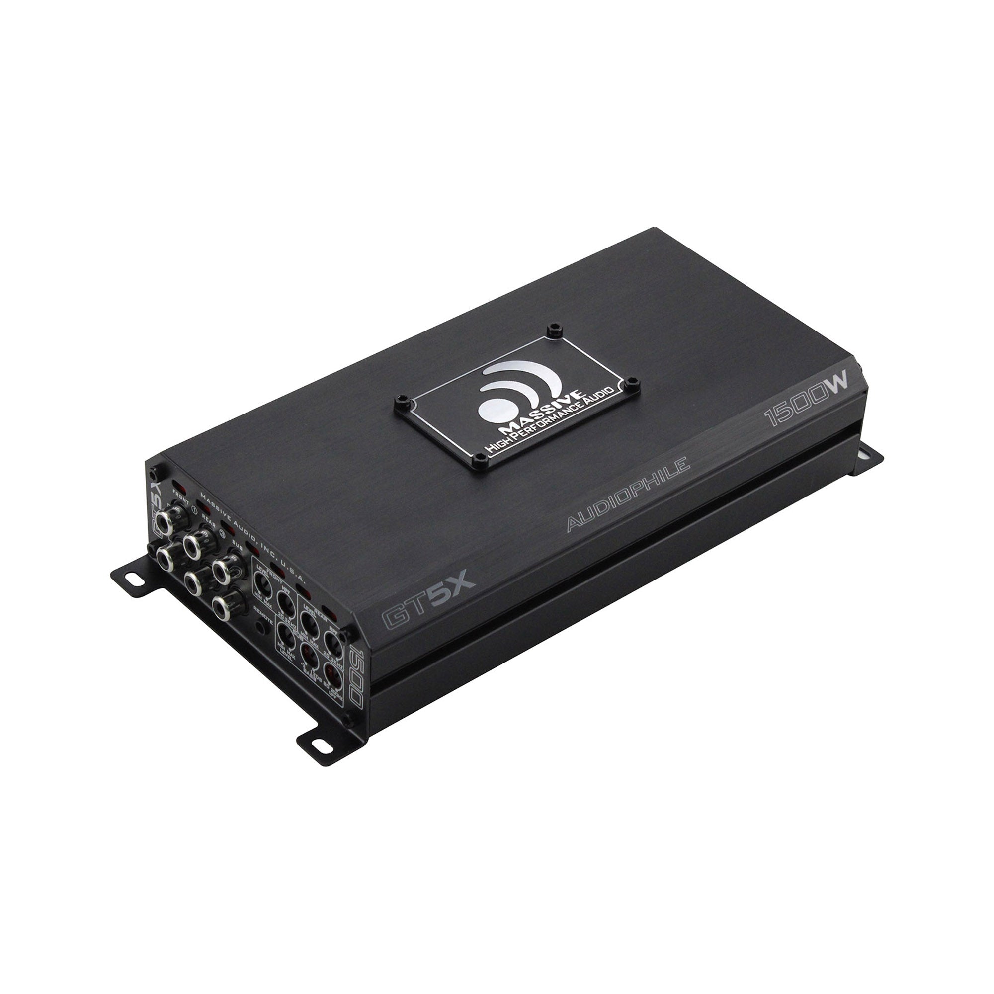 GT5X - 115 Watts RMS x 4 @ 2 Ohm + 510 Watts @ 1 Ohm 5-CH Amplifier