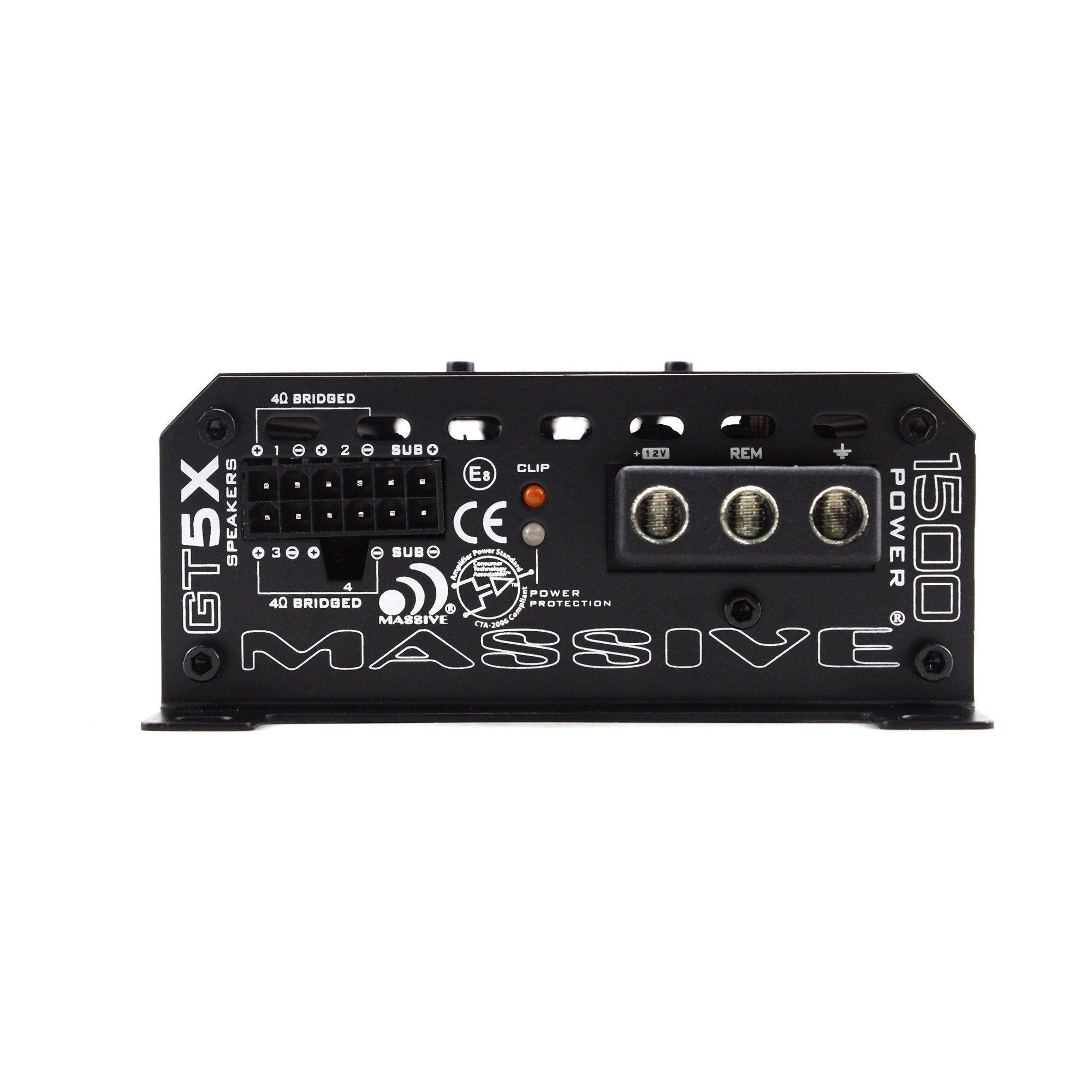 GT5X - 115 Watts RMS x 4 @ 2 Ohm + 510 Watts @ 1 Ohm 5-CH Amplifier