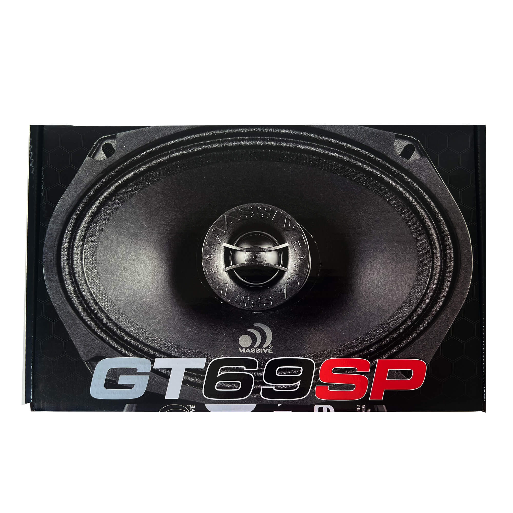 GT69SP - 6x9" 2-Way 120 Watts RMS Coaxial Pro & Car Audio Speakers