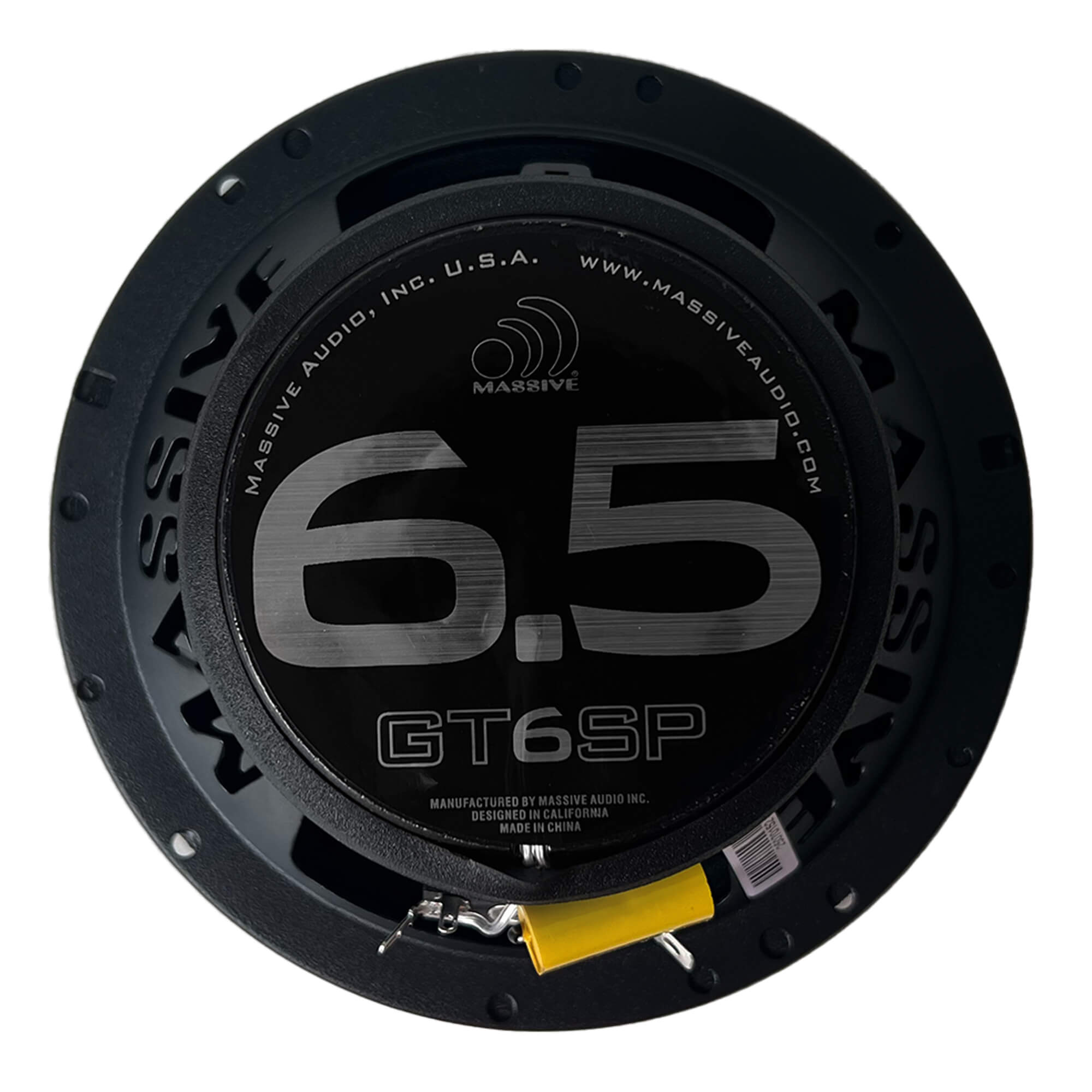 GT6SP - 6.5" 2-Way 100 Watts RMS Coaxial Pro & Car Audio Speakers