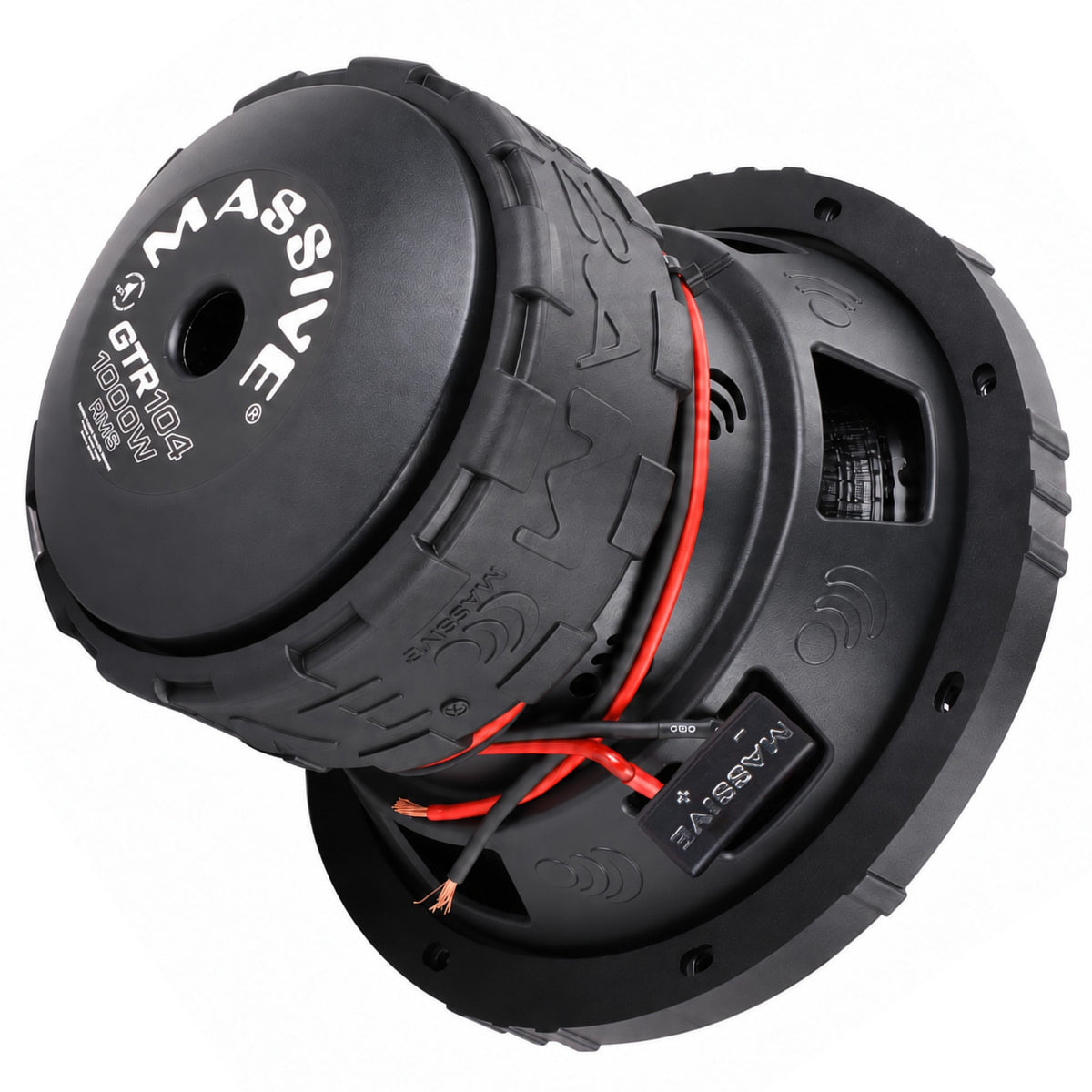 GTR104 - 10" 1000 Watts RMS Dual 4 Ohm Subwoofer