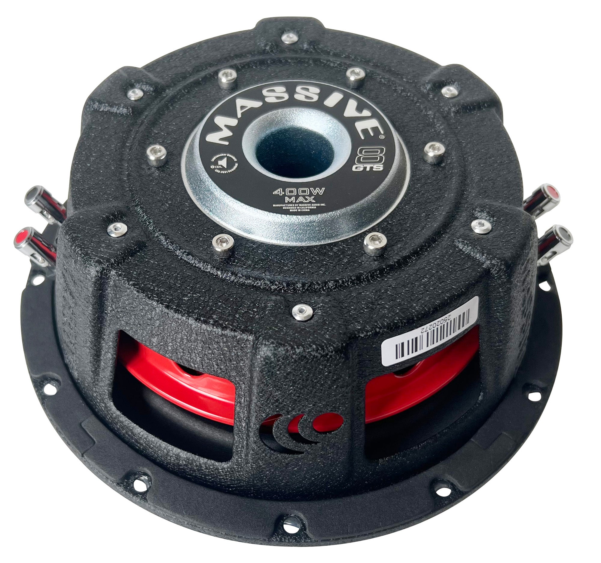 GTS8 - 8" 250 Watts RMS Dual 4 Ohm Subwoofer
