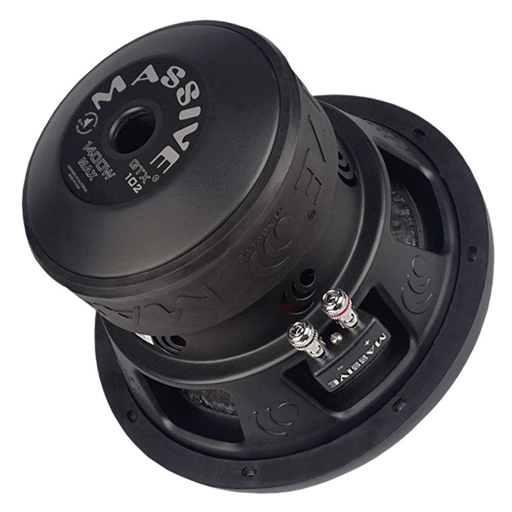 GTX102 - 10" 700 Watts RMS Dual 2 Ohm Subwoofer