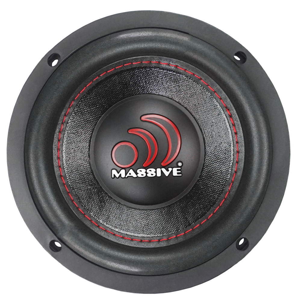 GTX64 - 6" 250 Watts RMS Dual 4 Ohm Subwoofer