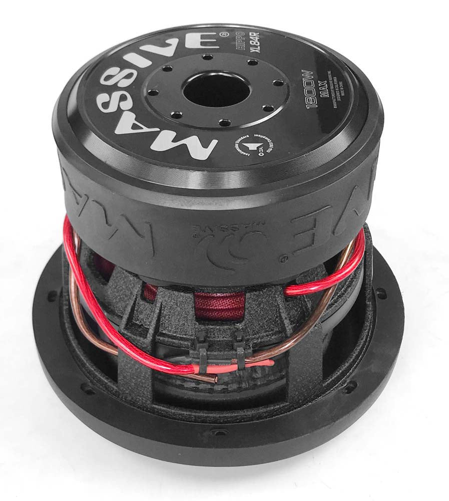 HIPPOXL84RV2 - 8" 900 Watts RMS Dual 4 Ohm Subwoofer