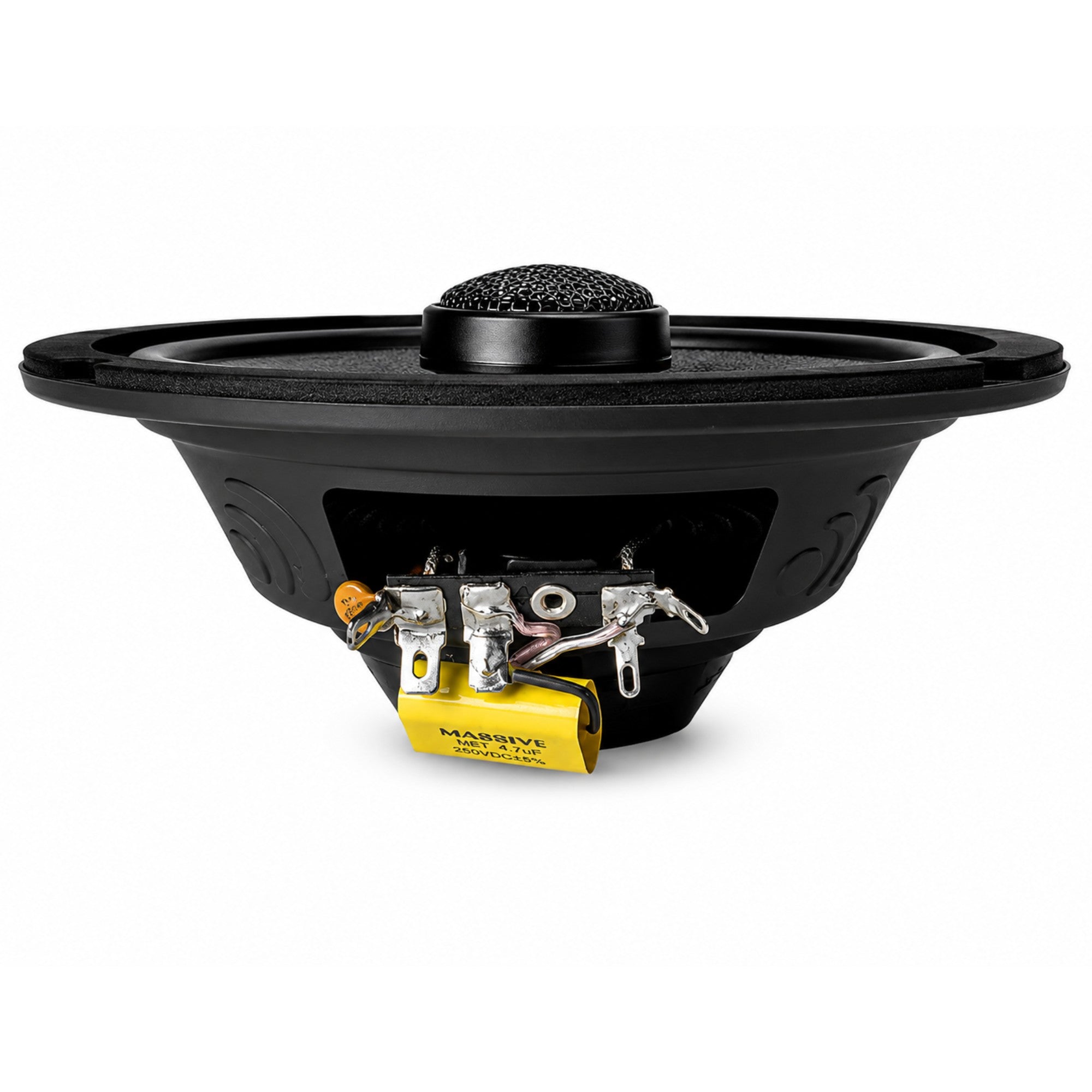 HNX6 | 6.5" 4 Ohm Mid-Range Pro Audio Coaxial Water Repellent Speaker - 120 Watts RMS (Pair)