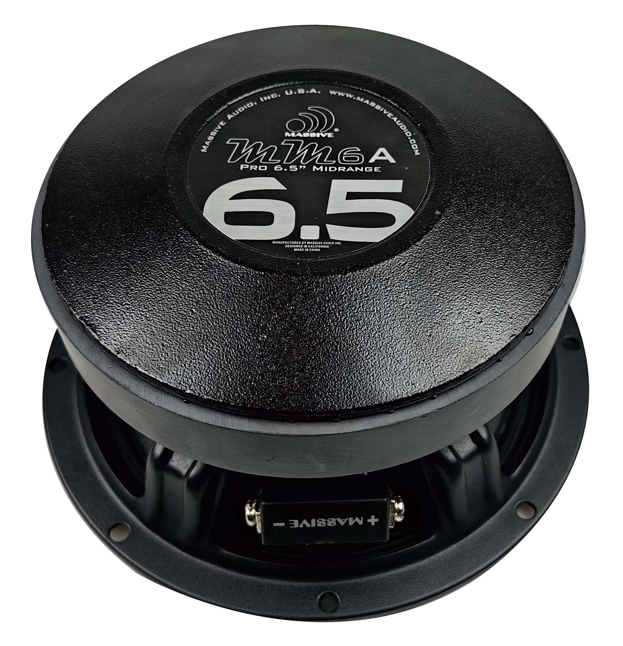 Best 6.5 Mid Range Speakers Massive Audio MM6A - 6.5" Mid-Range Speaker