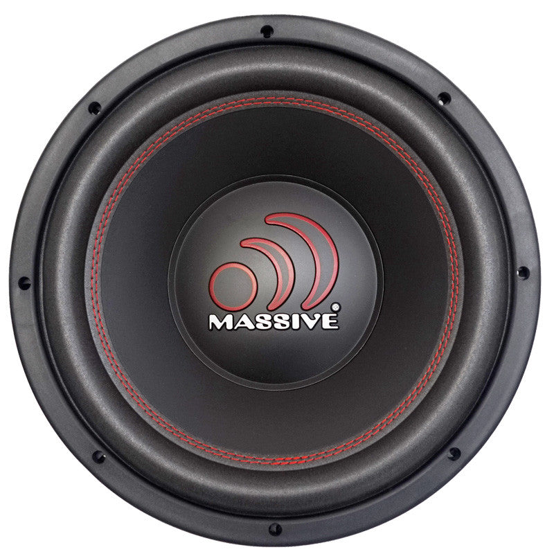 MMA124V2- 12" 500 Watts RMS Dual 4 Ohm Subwoofer
